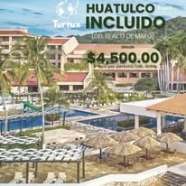 Promoción Turtux Travel Huatulco todo incluido